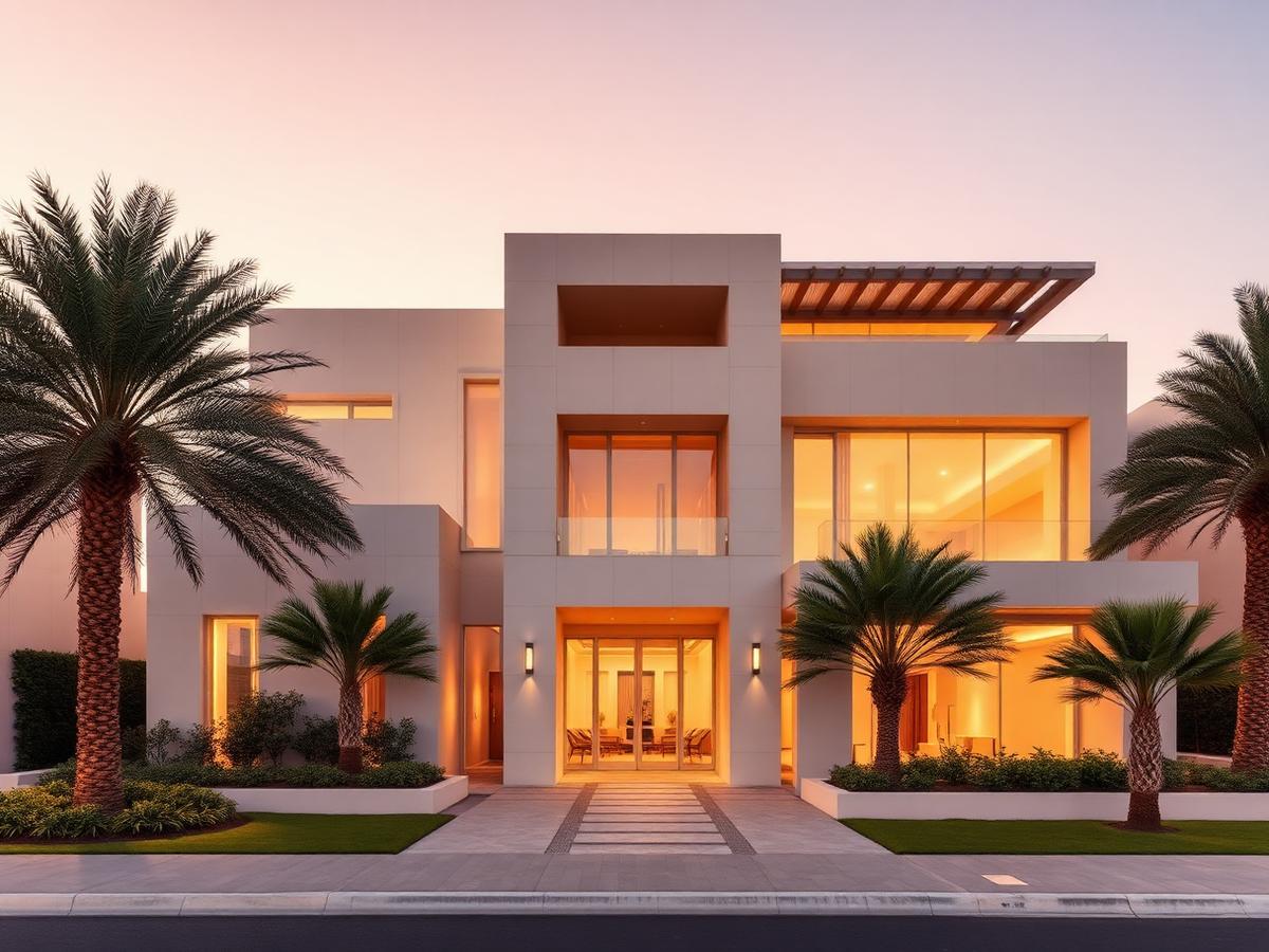 Luxury real estate landing page